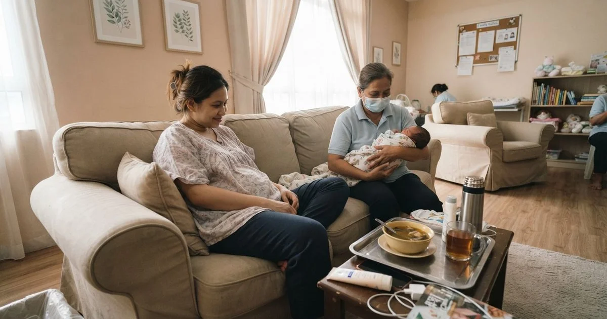 Confinement care in KL when family cannot help with the new baby