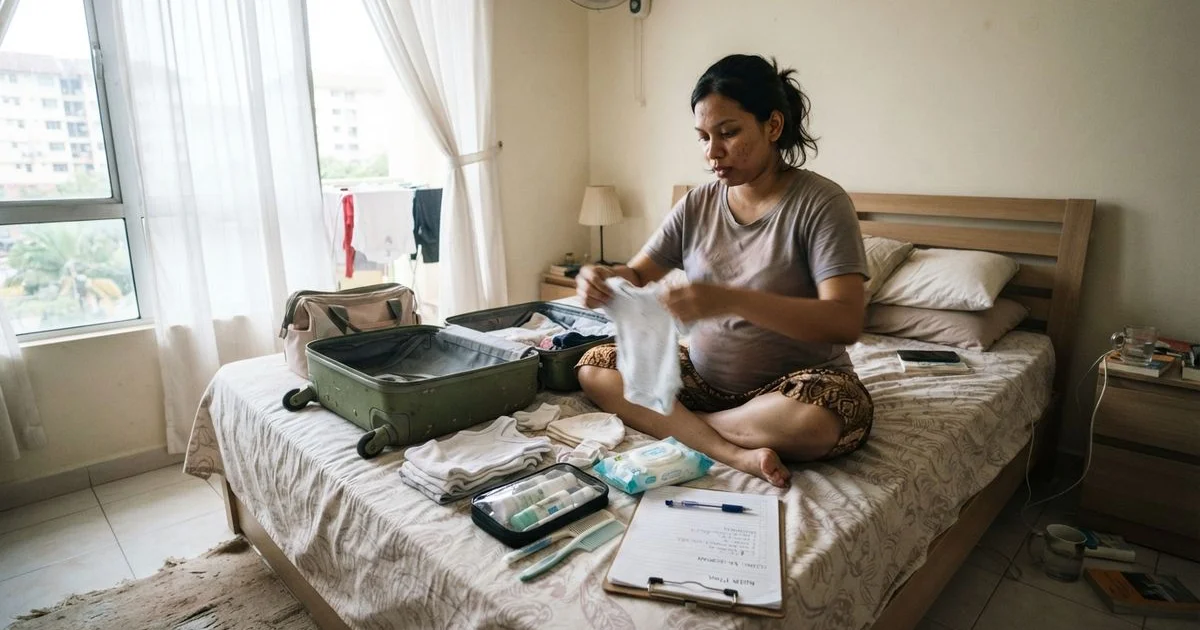 Preparing for delivery: hospital bag, birth plan and last checks