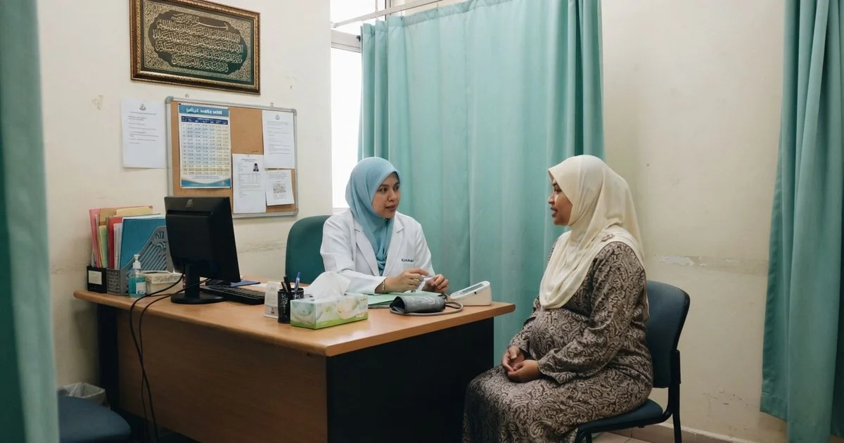 Choosing a Muslim-friendly pregnancy care centre with a female doctor